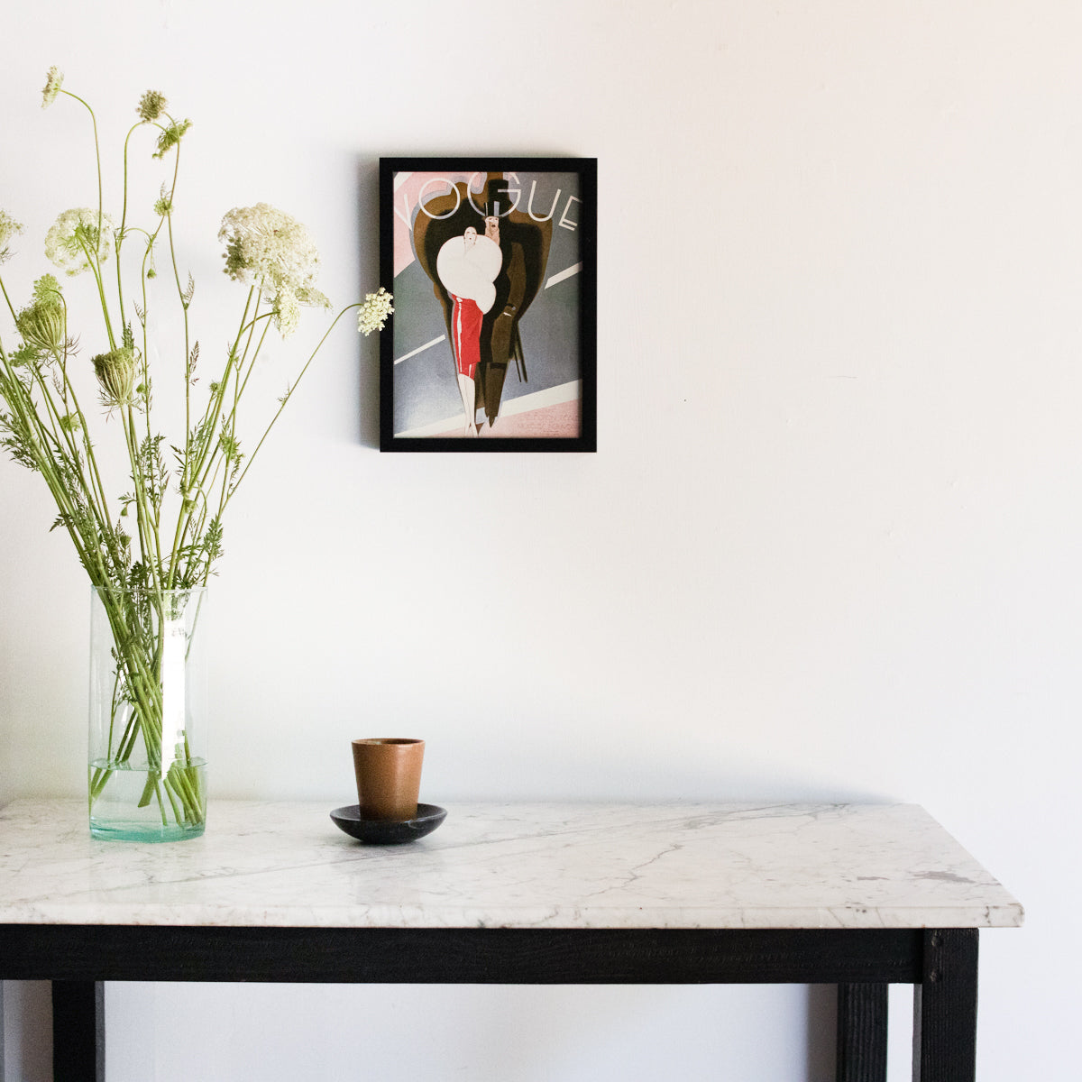 Table d'appoint en marbre | Échantillon de sol