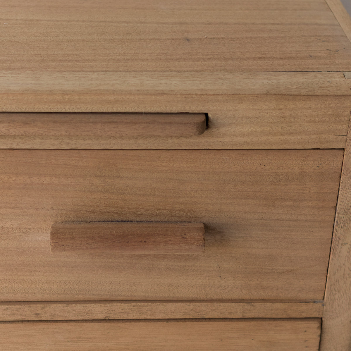 Commode du milieu du siècle avec planches à pain