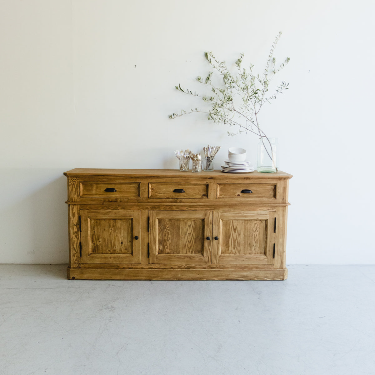 Buffet et bahut en bois récupéré