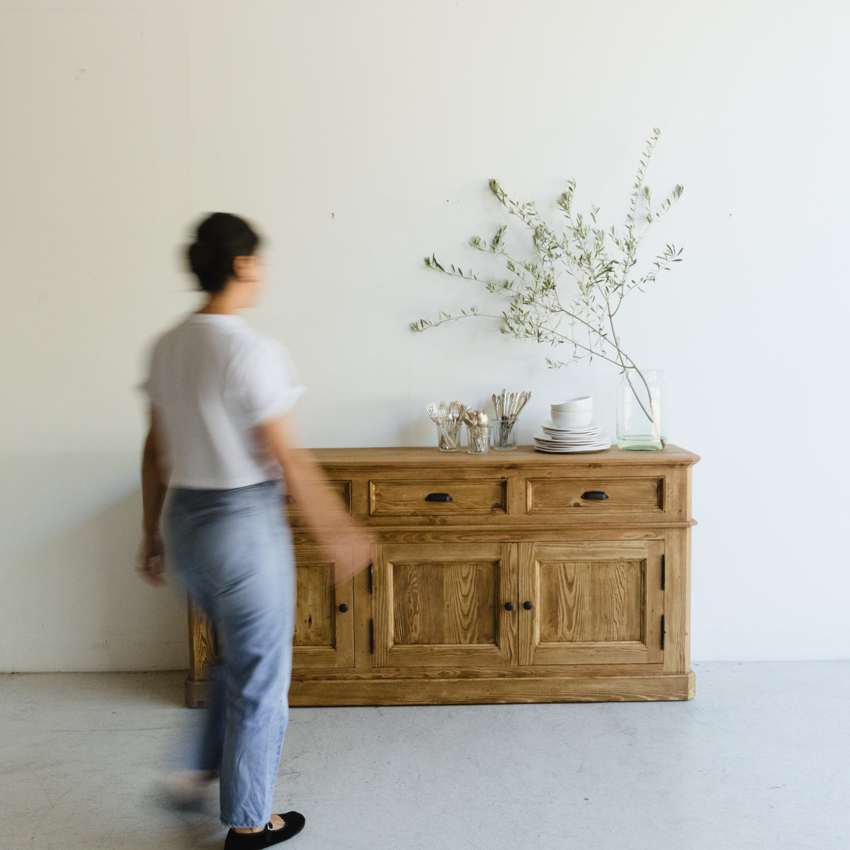 Buffet et bahut en bois récupéré