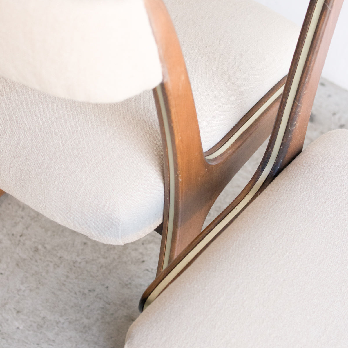 Paire de chaises Baumann Kangaroo