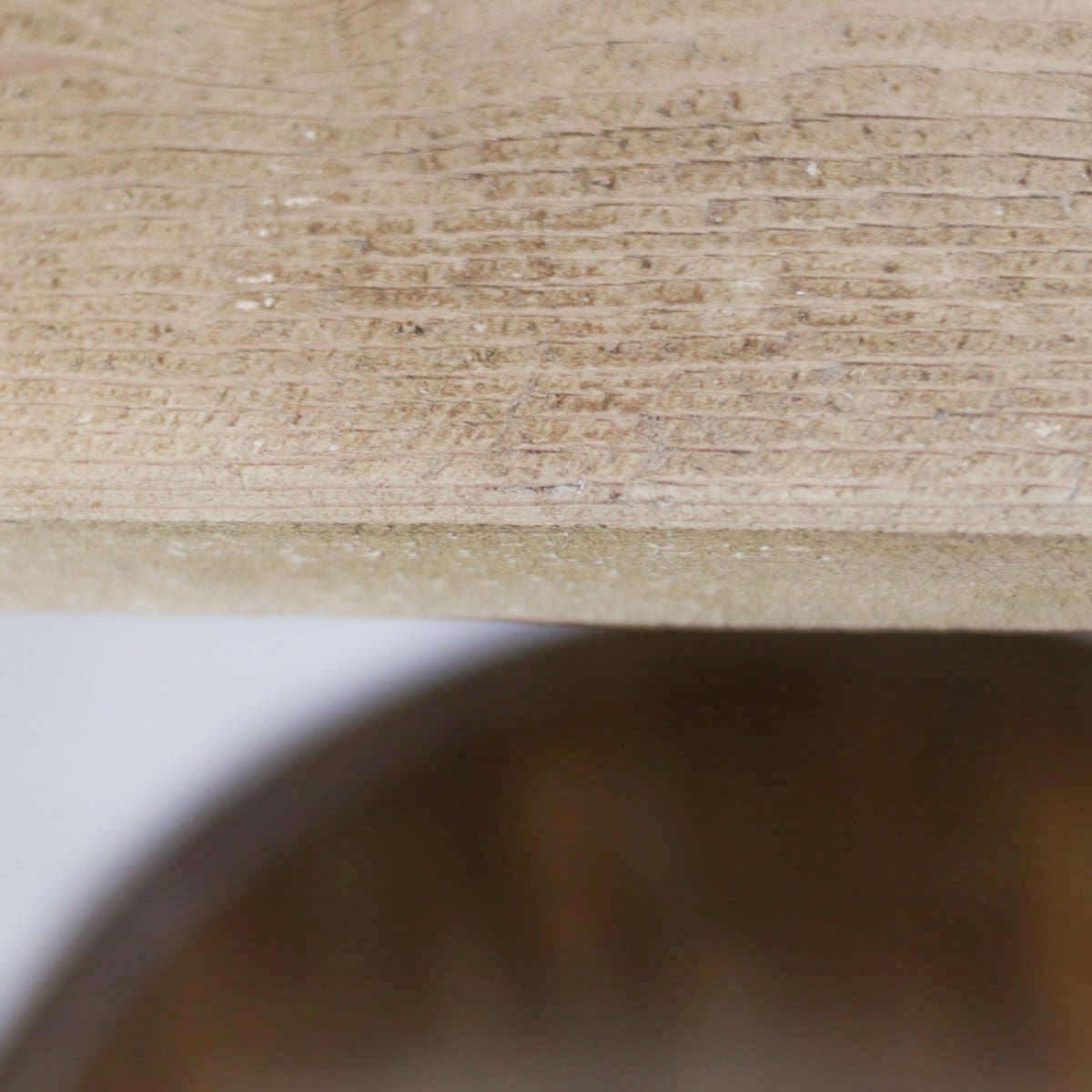 Table de travail en bois récupéré de style ferme