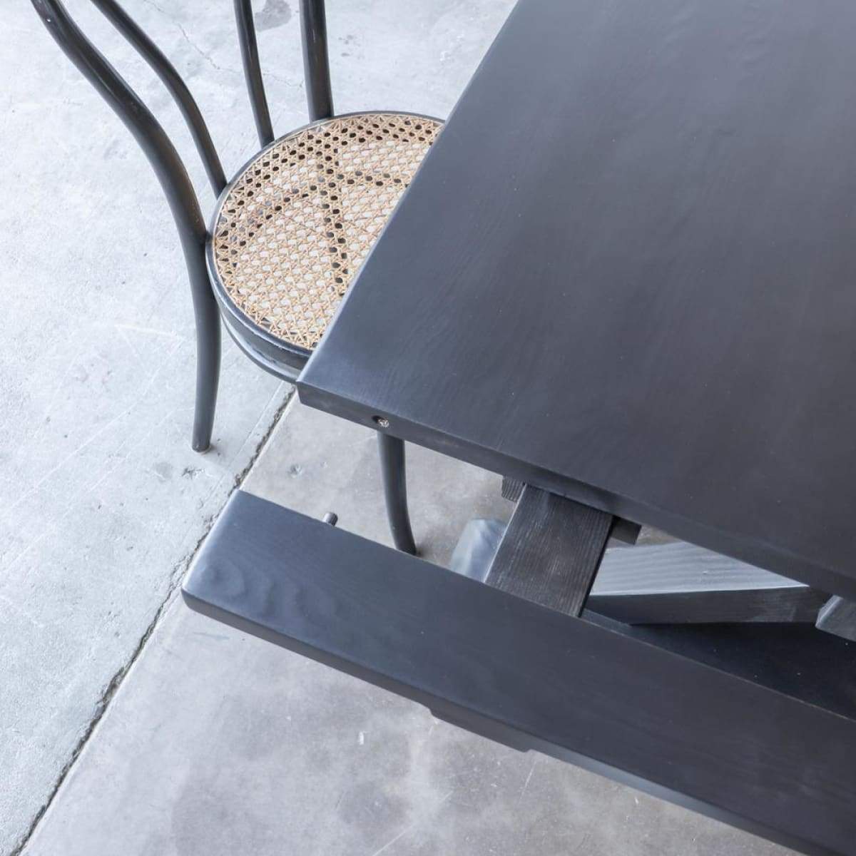Table de ferme en bois récupéré Forager