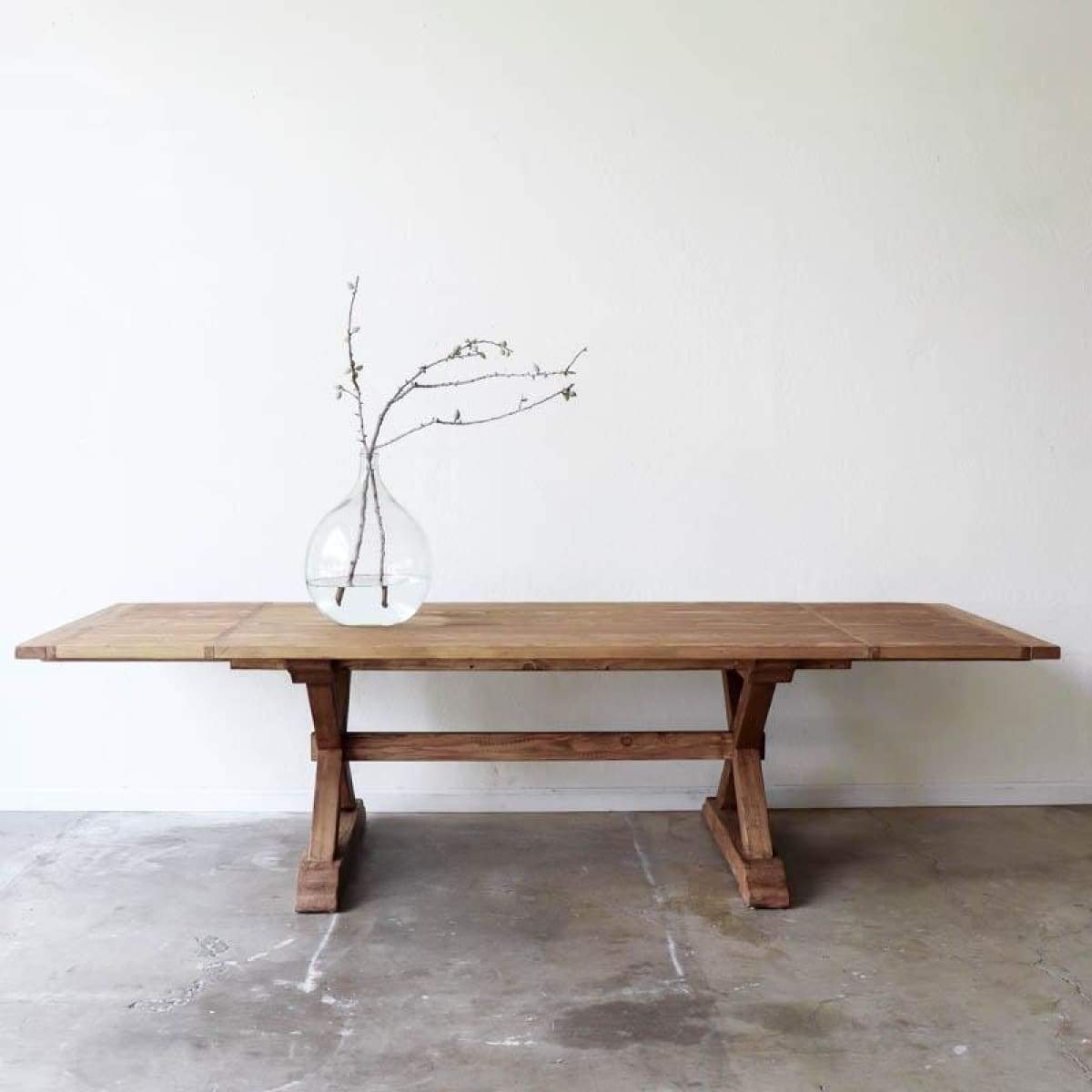 Table de ferme en bois récupéré Forager