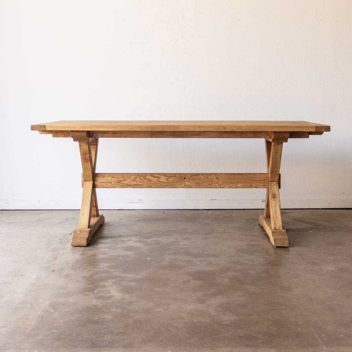 Table de ferme Forager en bois recyclé | Édition Slim