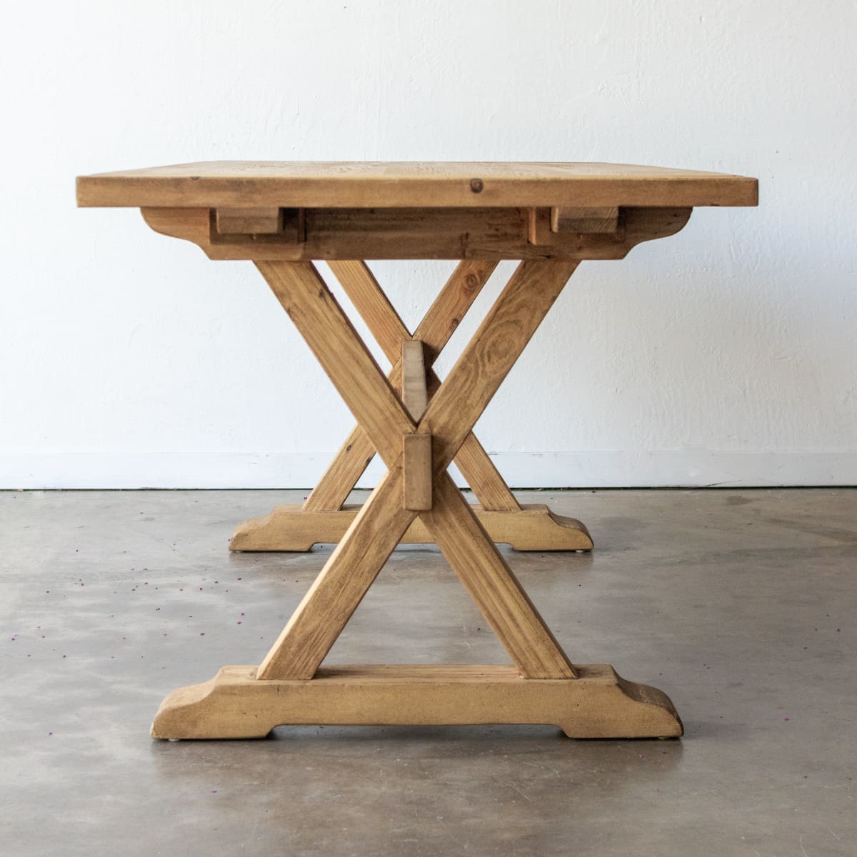 Table de ferme Forager en bois recyclé | Édition Slim