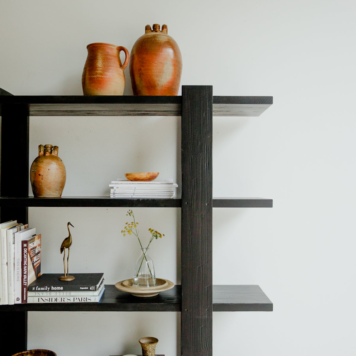 Bibliothèque en bois récupéré Melrose