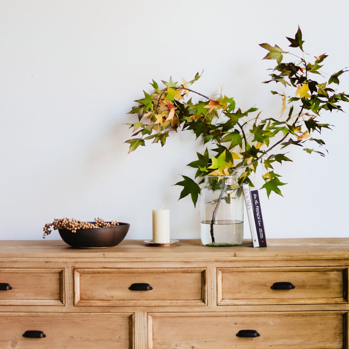 Commode en bois récupéré