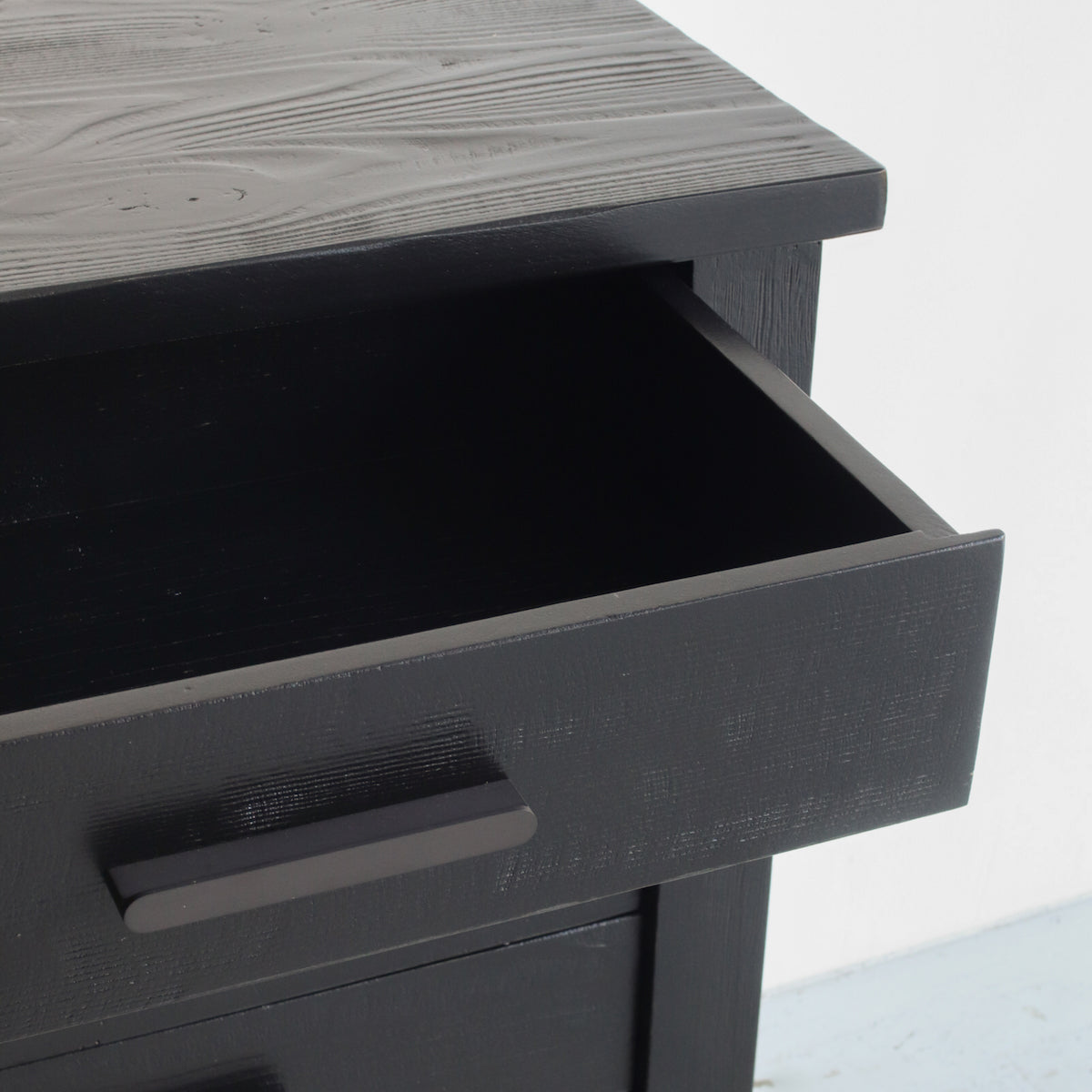 Console de coffre à cartes en bois récupéré