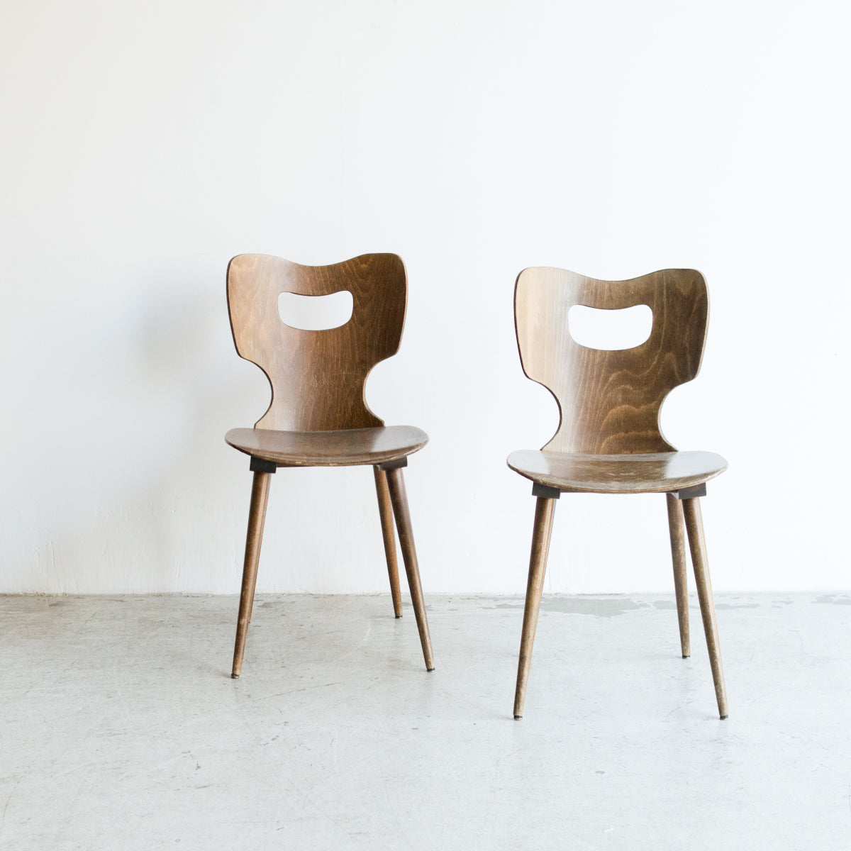 Paire de chaises Baumann Hammer