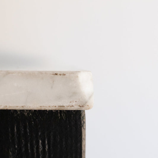 Table d'appoint en marbre | Échantillon de sol