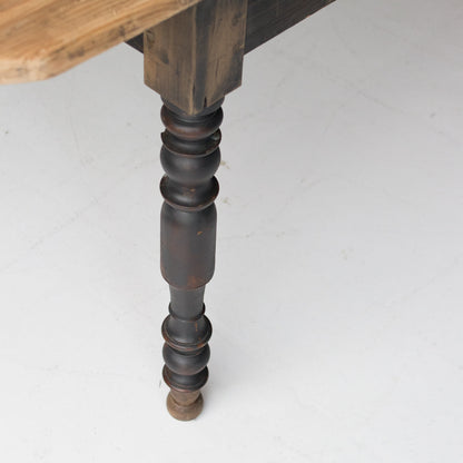 Grande table à manger antique