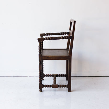 Fauteuil d'appoint primitif