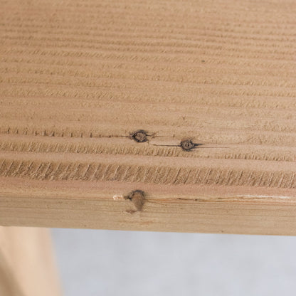 Table de ferme en bois récupéré inspirée du style Shaker
