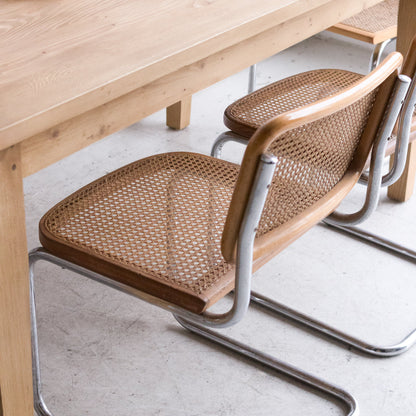 Table de ferme en bois récupéré inspirée du style Shaker