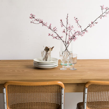 Table de ferme en bois récupéré inspirée du style Shaker
