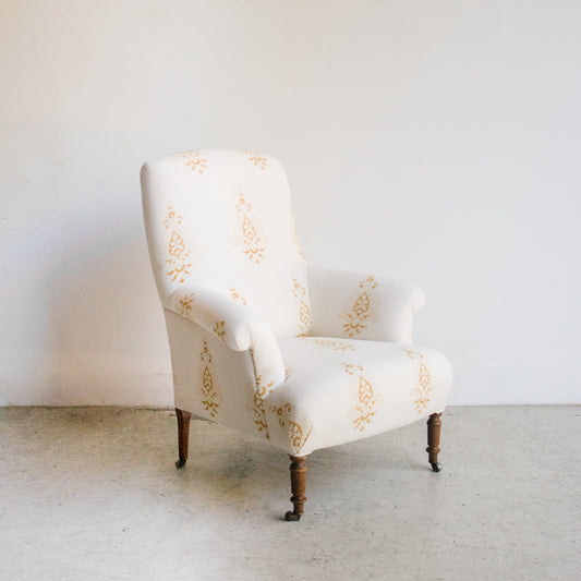 Chaise Napoléon vintage imprimée | Emma Gold