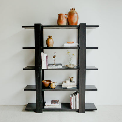 Bibliothèque en bois récupéré Melrose