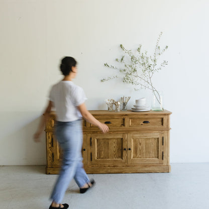 Buffet et bahut en bois récupéré