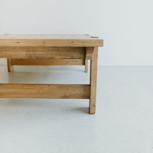 Table basse de ferme en bois récupéré