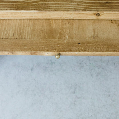 Table basse en planche à pain en bois récupéré
