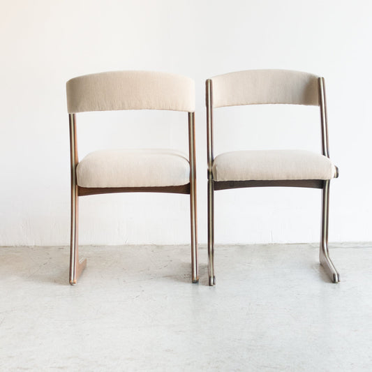 Paire de chaises Baumann Kangaroo