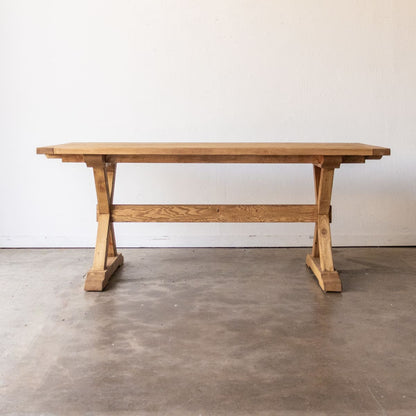Table de ferme Forager en bois recyclé | Édition Slim