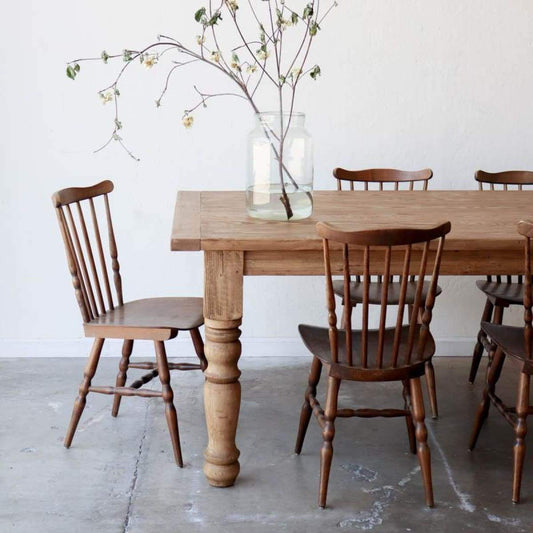 Table de ferme en bois récupéré