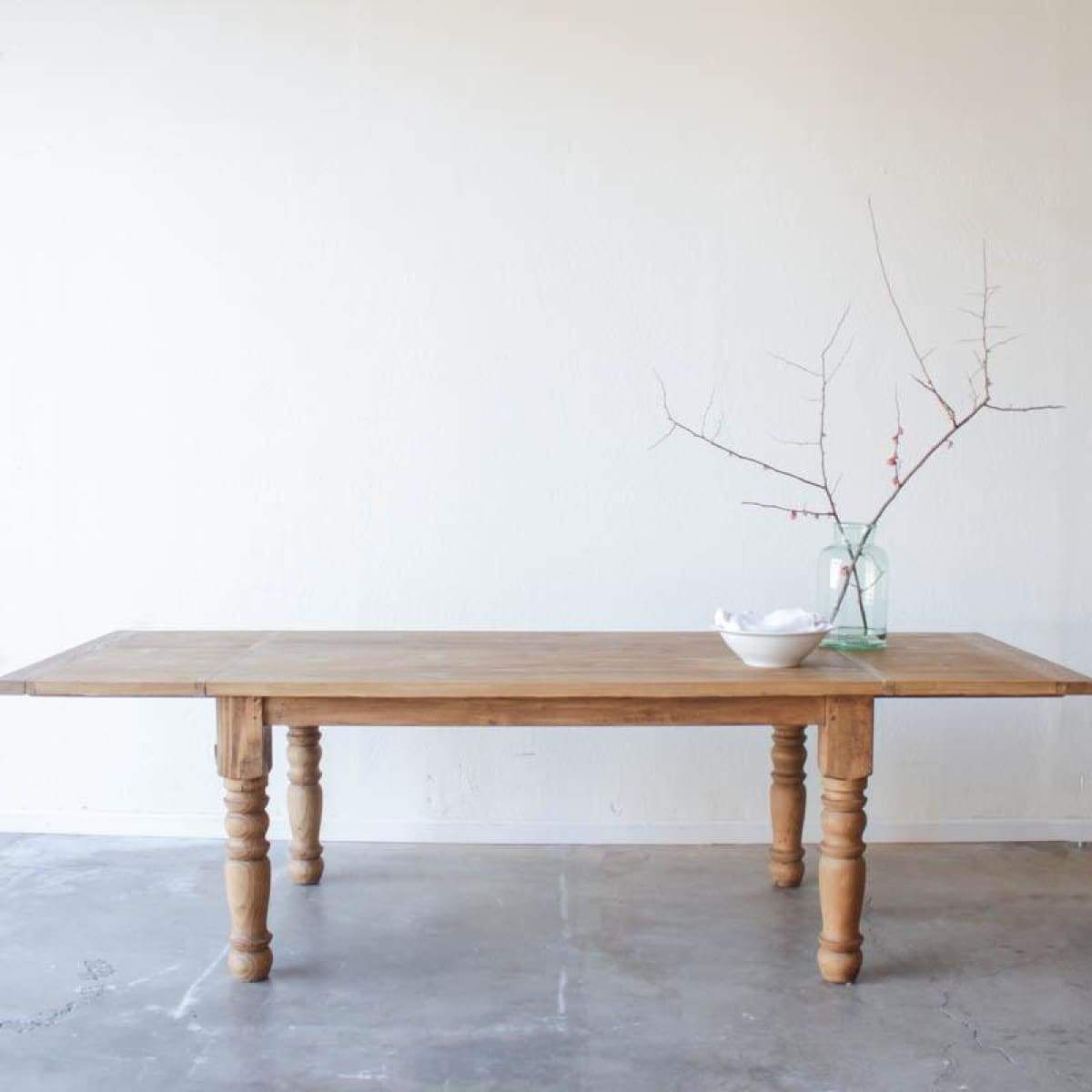 Table de ferme en bois récupéré