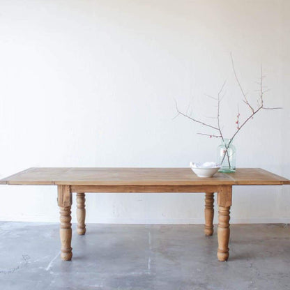 Table de ferme en bois récupéré