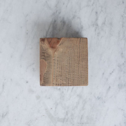 Console de coffre à cartes en bois récupéré