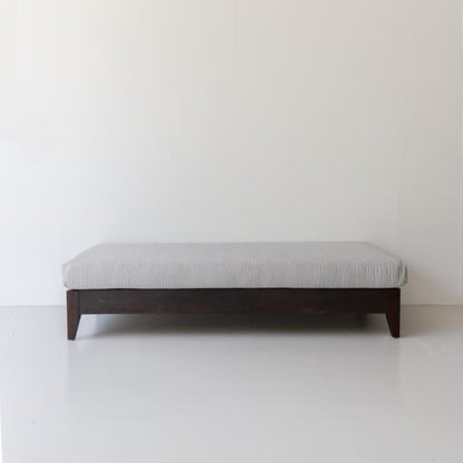Chaise longue marocaine en bois récupéré 