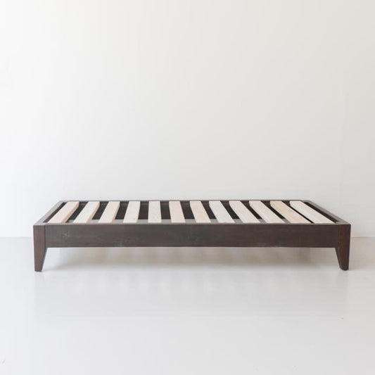 Chaise longue marocaine en bois récupéré 