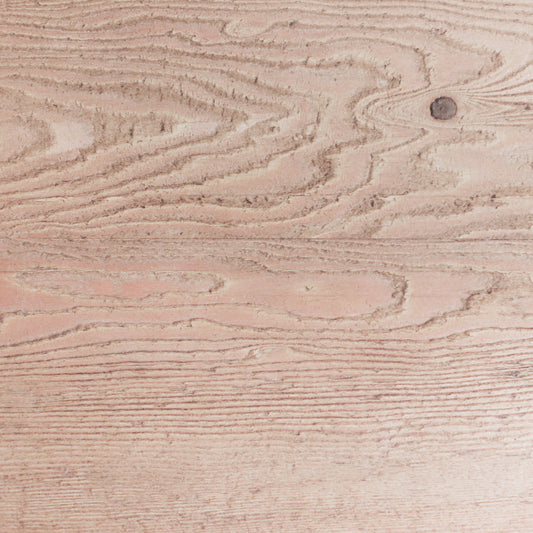 Banc de ferme ovale en bois récupéré