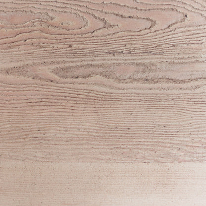Banc de ferme ovale en bois récupéré