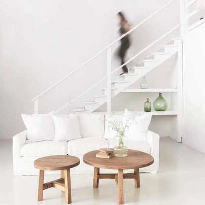 Canapé chic et confortable avec housse
